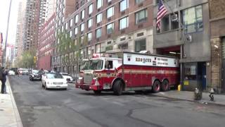 FDNY - RESCUE 1 (MASSIVE AIR HORN!!!!)