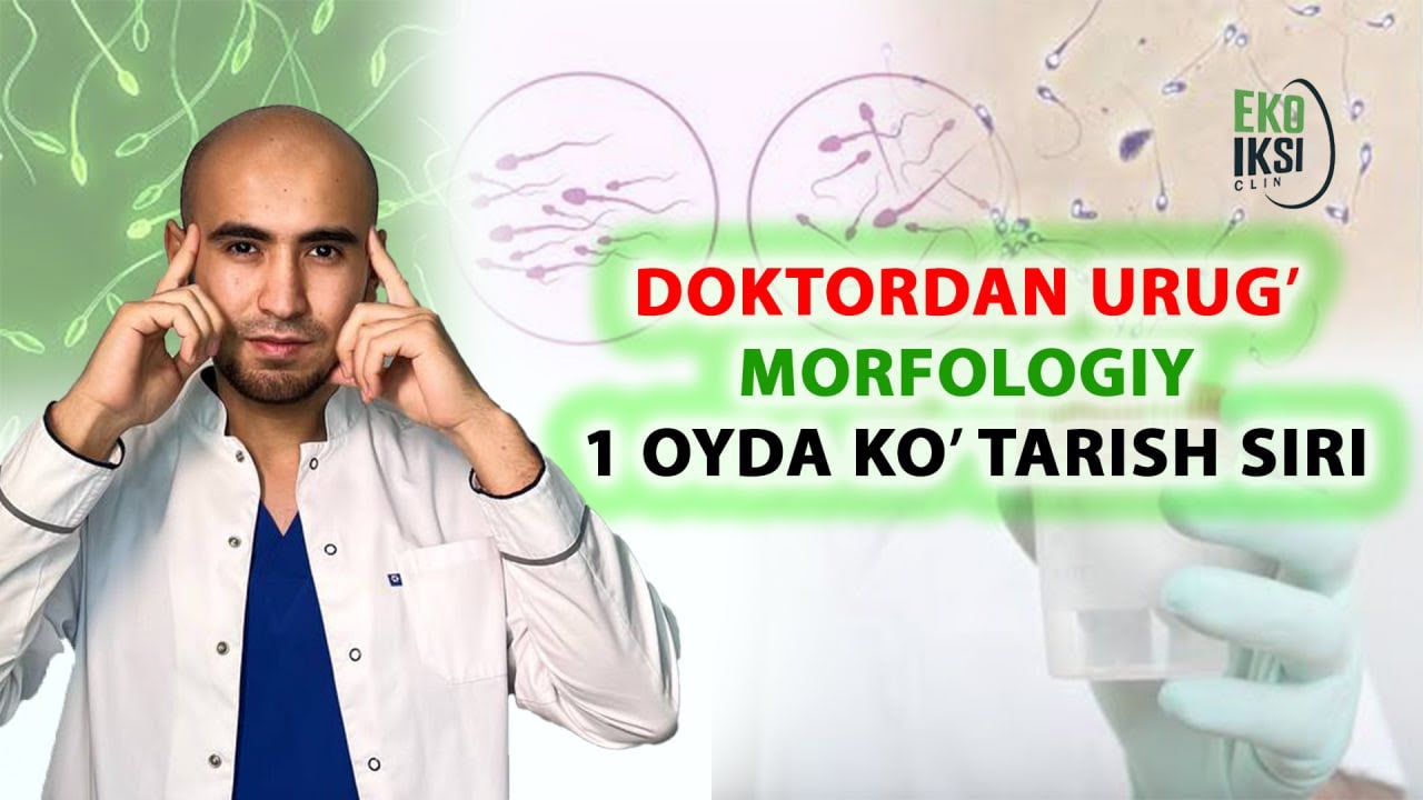 Doktordan urugʻ morfologiyasini 1 oyda koʻtarish siri | Dr.Abdujabbor