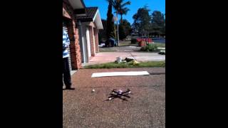 QuadCopter using P8X32A Propeller Microprocessor