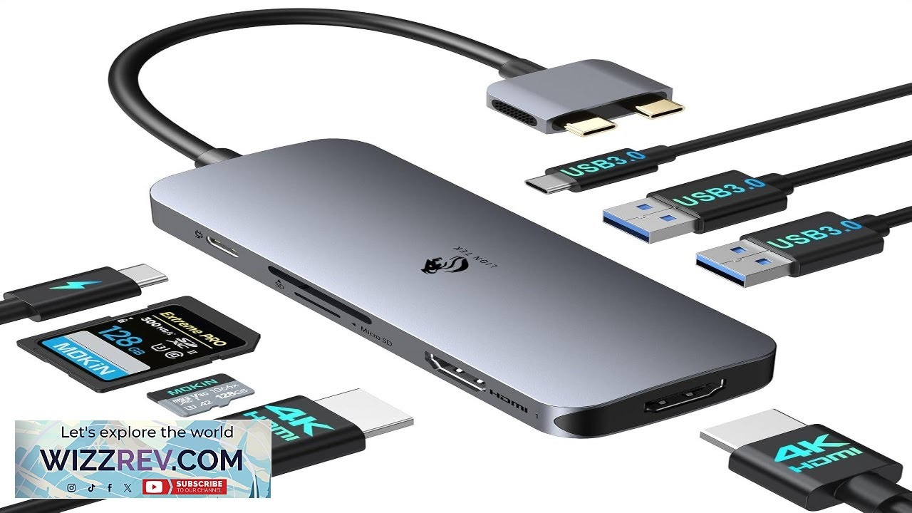 Docking Station for MacBook Pro Air LIONWEI USB C Docking Station Dual Review