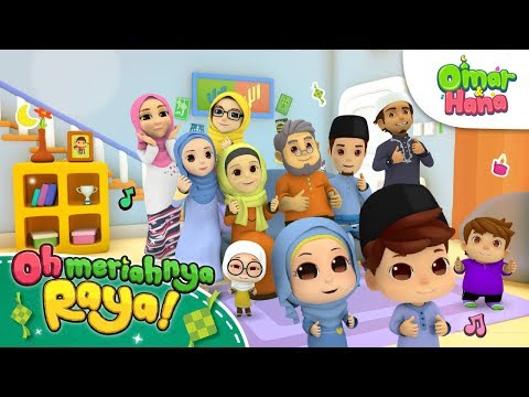 Lagu Raya Omar & Hana 2019 | Oh Meriahnya Raya