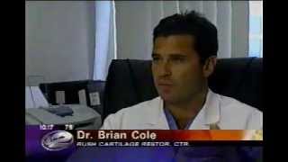 CBS Interview of Dr. Brian Cole about Cartilage Cell Transplantation