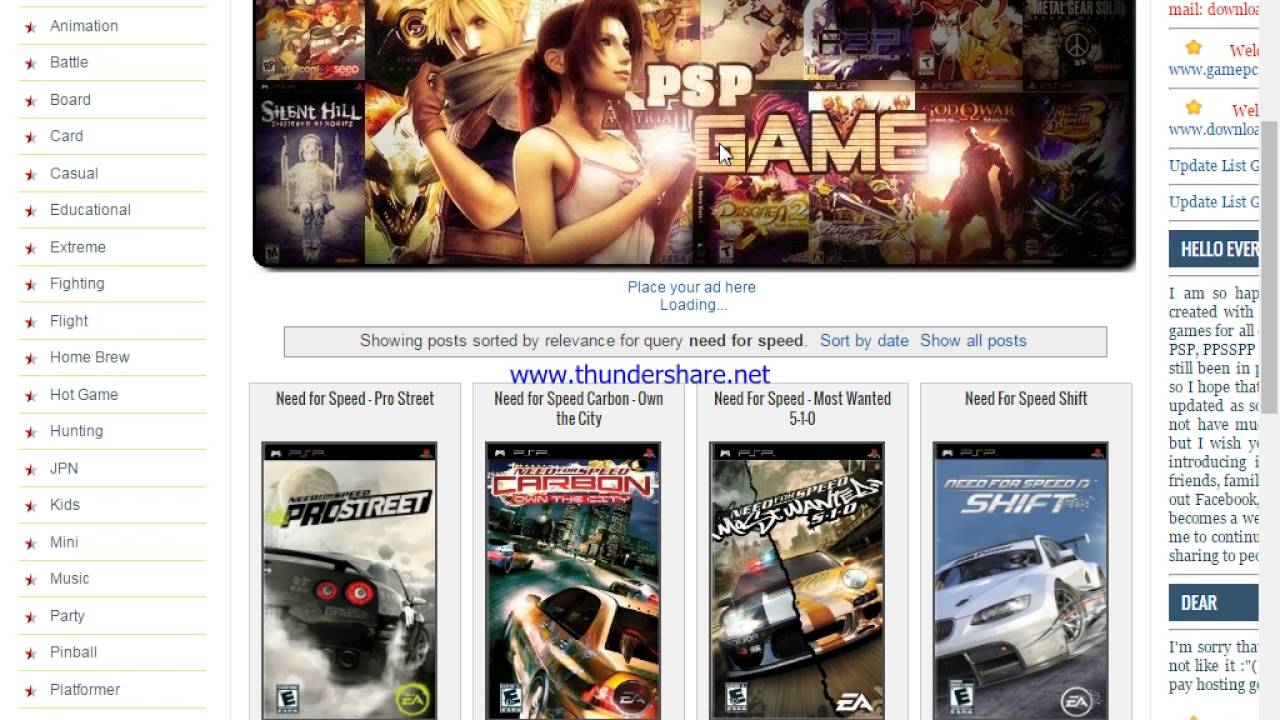 Best web for downloading psp games and with complete guide YouTube