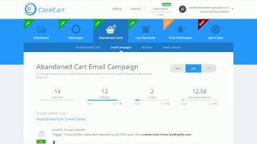 How to use CareCart Email Marketing for Shopify Abandoned Carts Recovery