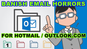 How to organise emails in outlook.com and hotmail - Banish email horrors