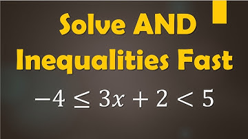 Compound Inequalities Hack | Easy Trick for Solving “AND” Inequalities