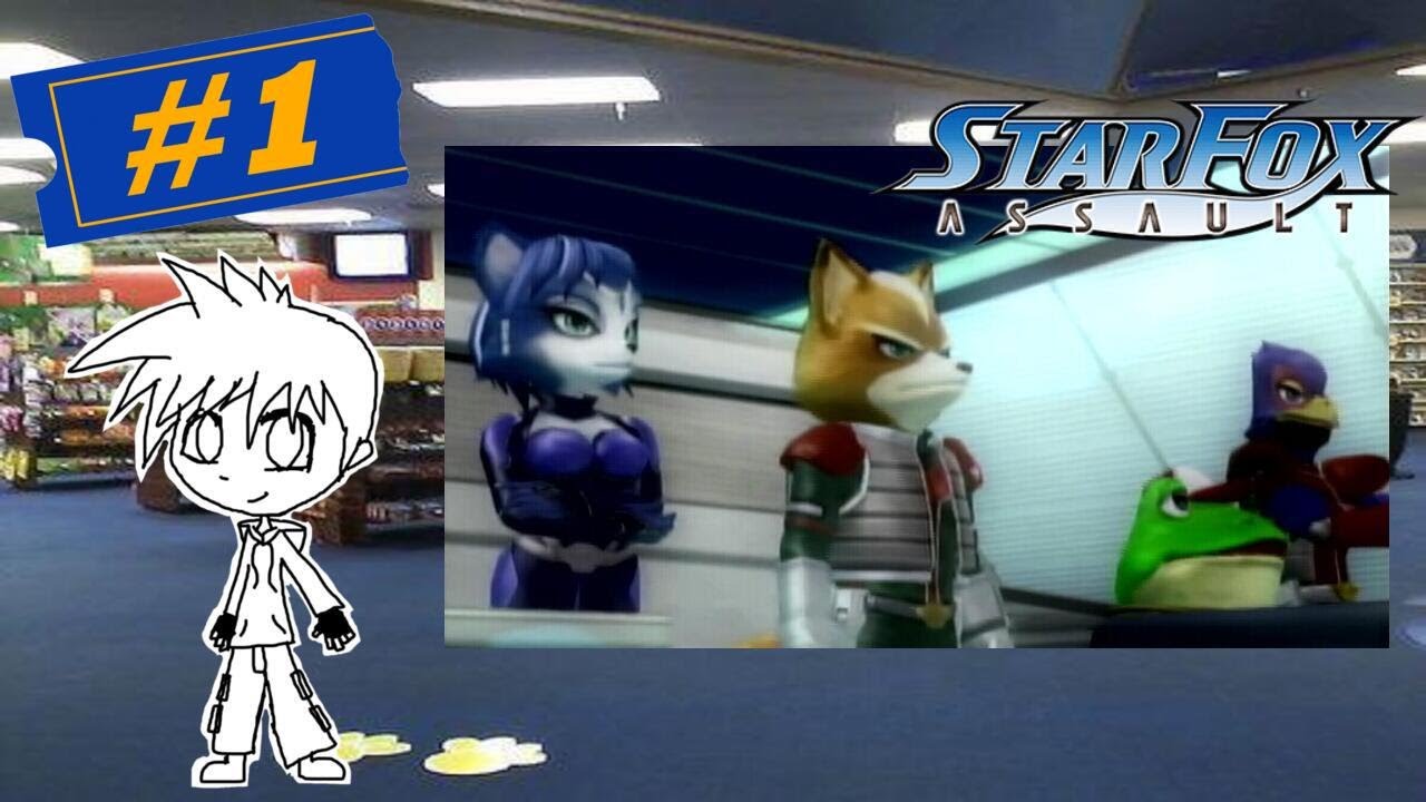 Star Fox Assault (GameCube) Missions 1-3: Fortuna, Katina, & Sargasso Space Zone