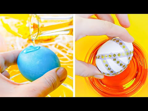 Video: 20 Möglichkeiten, Ostereier ohne Farbstoff zu dekorieren