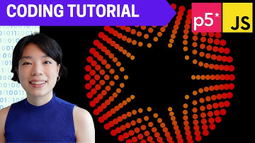 p5.js Coding Tutorial | Star-Shaped Ring Animation