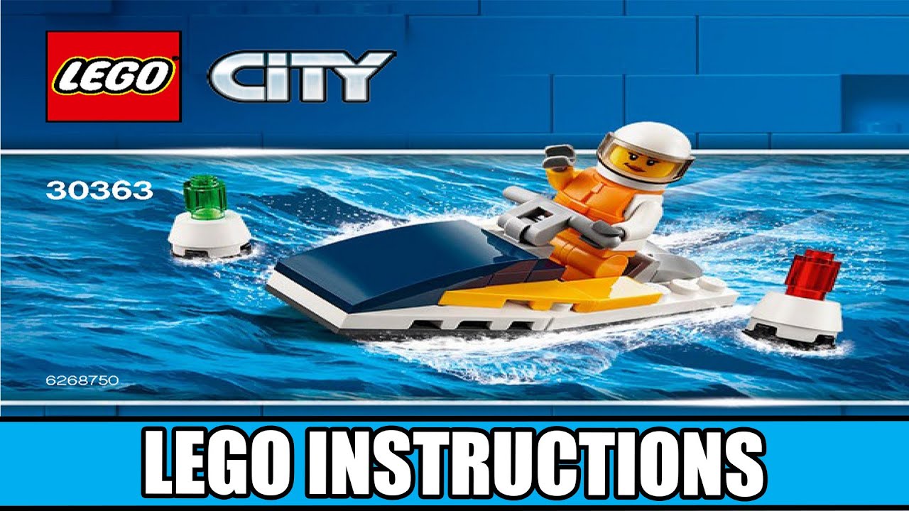 LEGO Instructions | City | 30363 | Race Boat