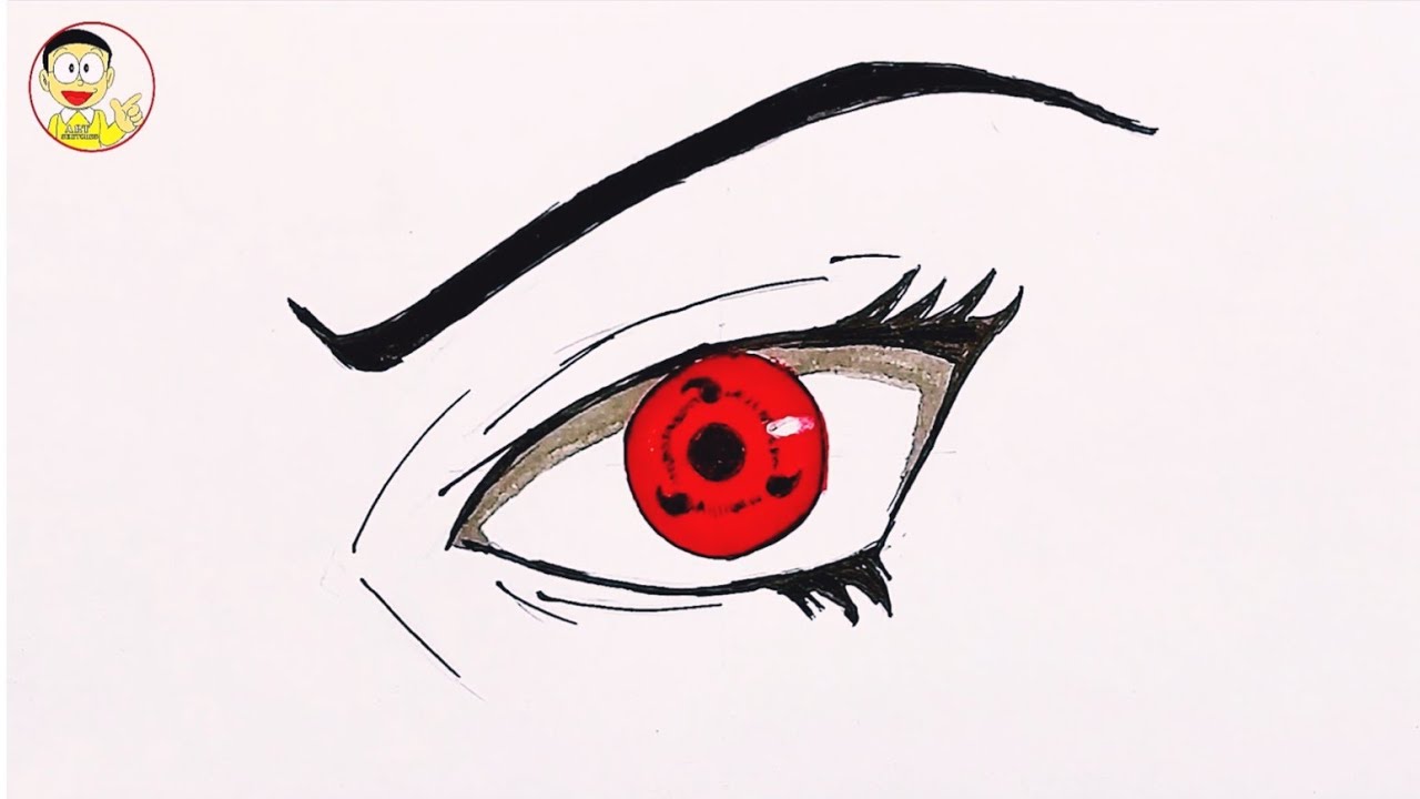 Drawing all Sharingan,Rinnegan,Byakugan,Ketsuryugan,Dojutsu eyes from Naruto  and boruto series 