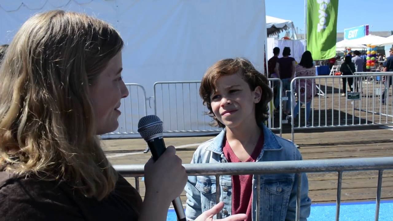 Zackery Arthur Interview at Mattel's Party on the Pier