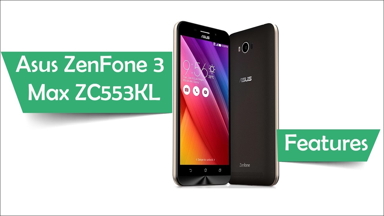 Asus ZenFone 3 Max ZC553KL features