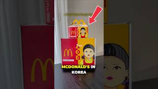 McDonald's Korea Has a Squid Game Meal and It's Wild! #korea #koreanculture