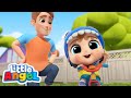 Yes Yes I Can Do It Myself | Little Angel | Kids Cartoon Show | Toddler Songs | Healthy Habits
