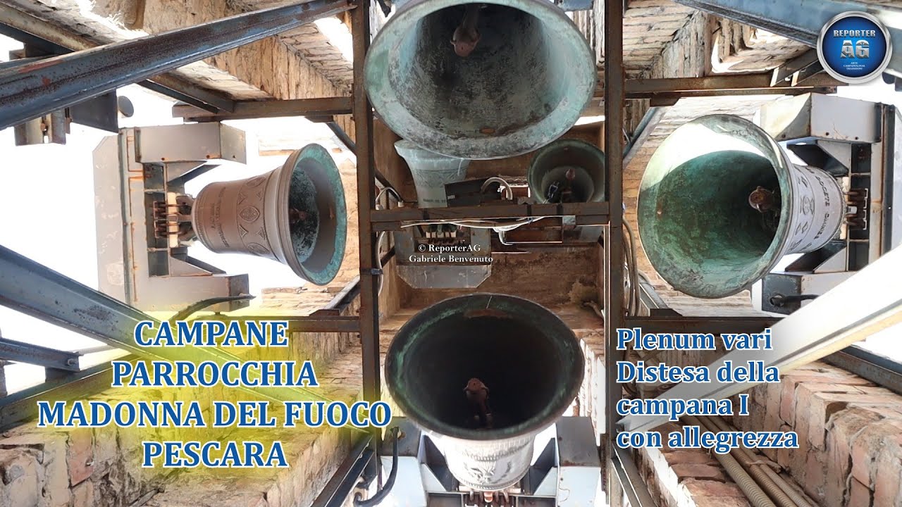 Plenum Campane Parrocchia Madonna del Fuoco - Pescara ABRUZZO (Cella campanaria)