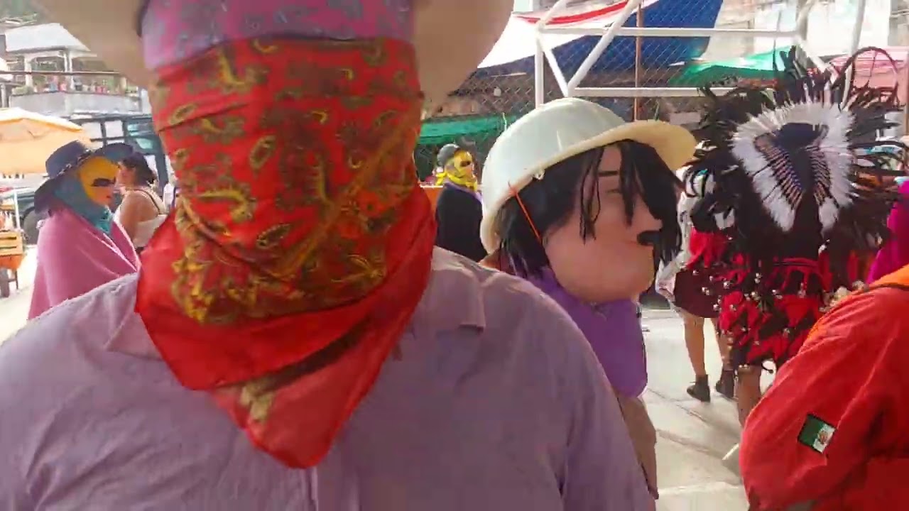 Carnaval del pozo pantepec con la Banda Tequilera de pisaflores veracruz 2026 👺