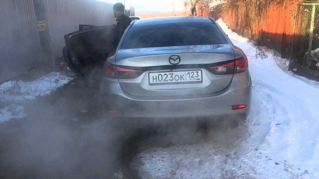 Мазда 6 выхлоп