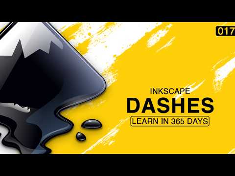 Custom Dashed Outlines in Inkscape