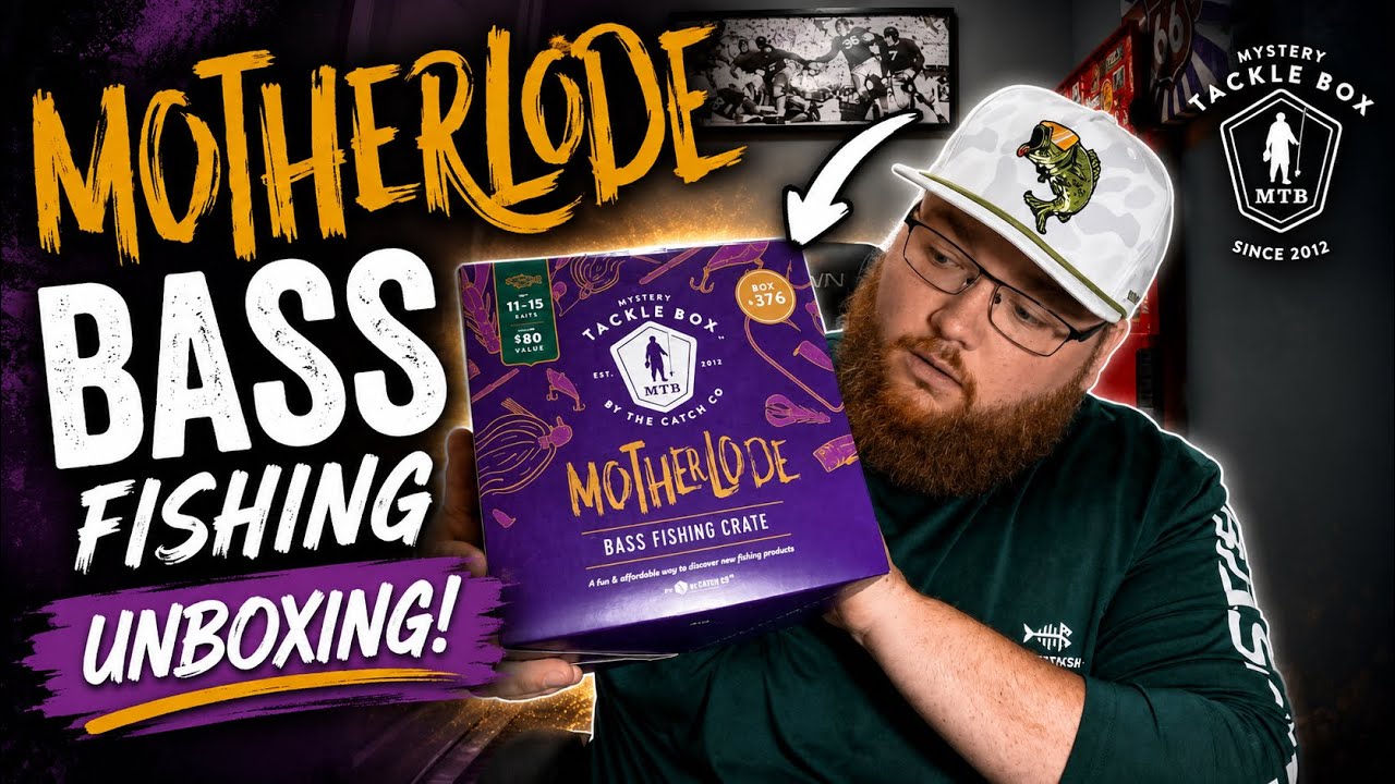 THE BEST BOX YET?! | MTB – Motherlode Bass Fishing Crate Unboxing