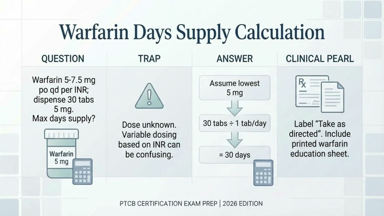 4.1 CALCULATIONS, SIG CODE, DAYS SUPPLY, DILUTIONS