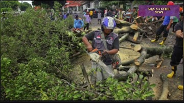 NGERI || Detik-Detik Jakarta Porak Poranda Di Amuk Hujan Badai Dahsyat & Petir Hari Ini