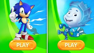 Sonic Dash Vs Top Secret - Gameplay Walkthrough iOS GAME 🎮 screenshot 2