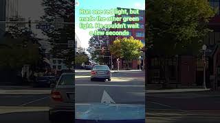 Dashcam idiot October 28 2025