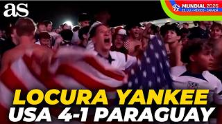 ¡LOCURA ESTADOUNIDENSE! Goleada y DEBUT soñado ante PARAGUAY (4-1) en el MUNDIAL 2026