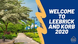 Welcome to Leebrick & Korb 2020