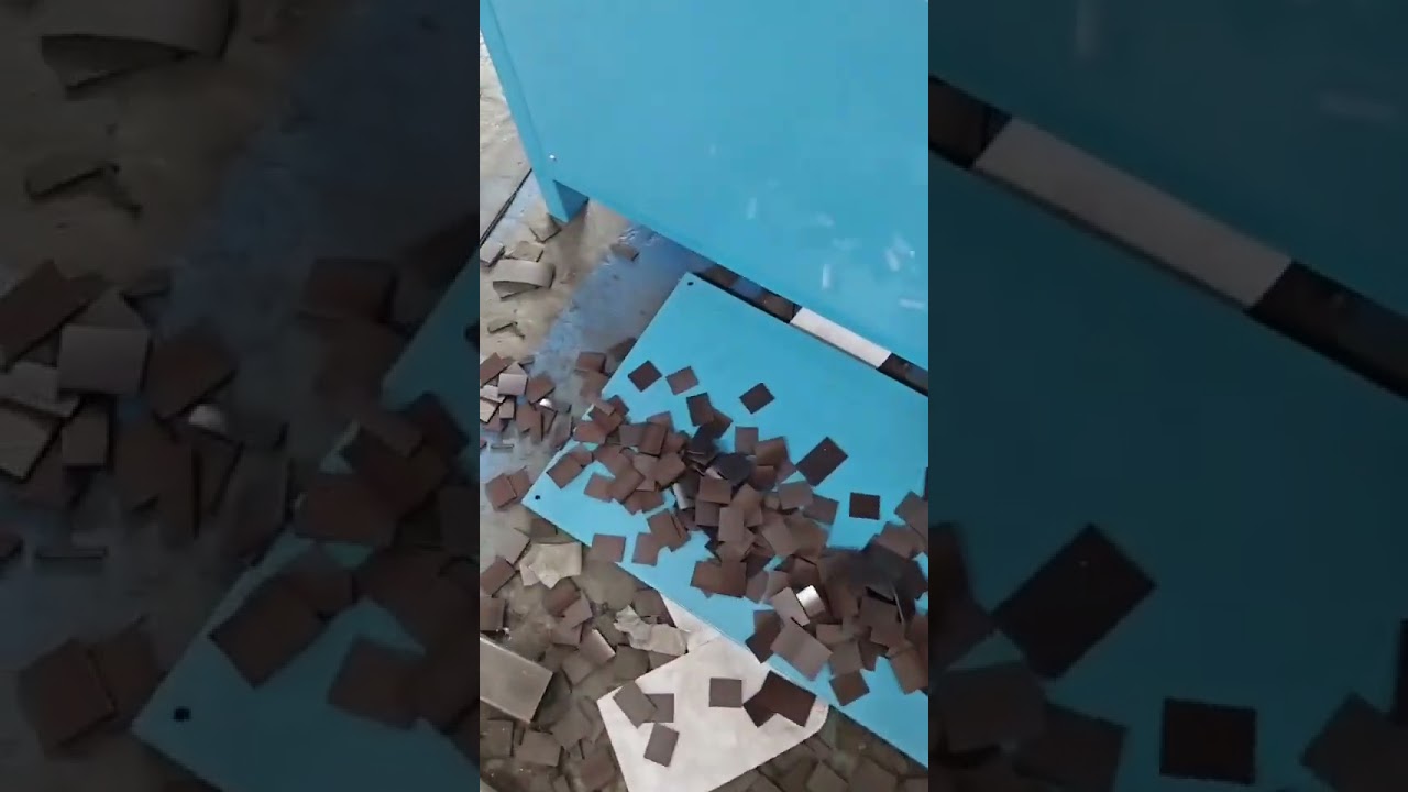 Magnetic Rubber Sheet /Strip Cutting and Slitting  Machine