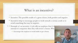 Incentives mini lesson 4