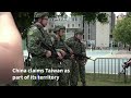 Soldiers participate in Taiwan's largest military drills as China pressure grows | AFP