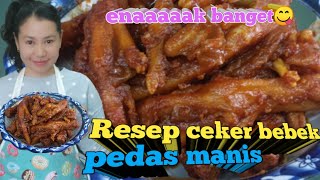 Download Lagu Resep enak banget ceker bebek pedas manis MP3