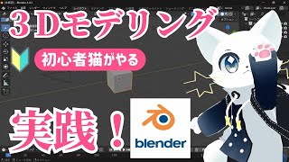 軽度知的や自閉症持ちで就労継続支援B型のピアスタッフ志望で福島県から東京に行きたい猫が３Dモデリングの練習してみた