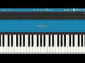 Hanon  exercise no 02  synthesia midi download   le pianiste virtuose  premiere partie no 02