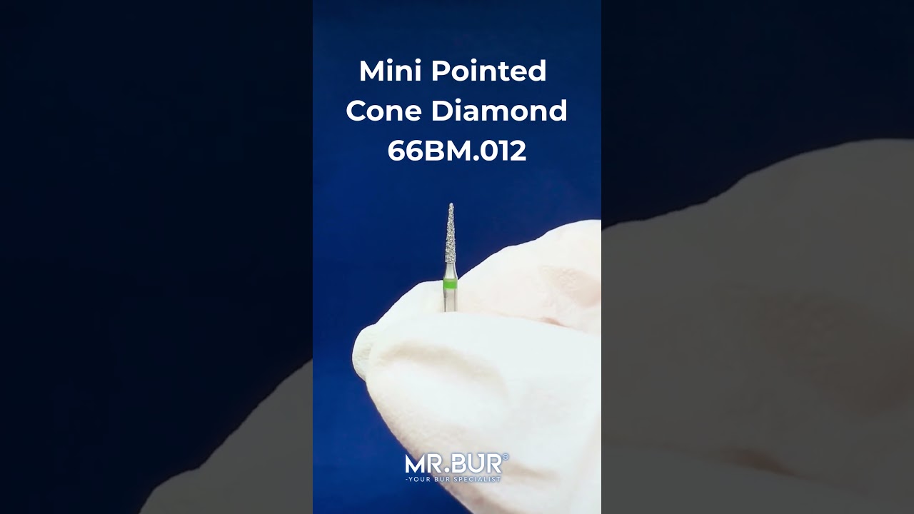 Mini Pointed Cone Bur | Diamond Dental Bur