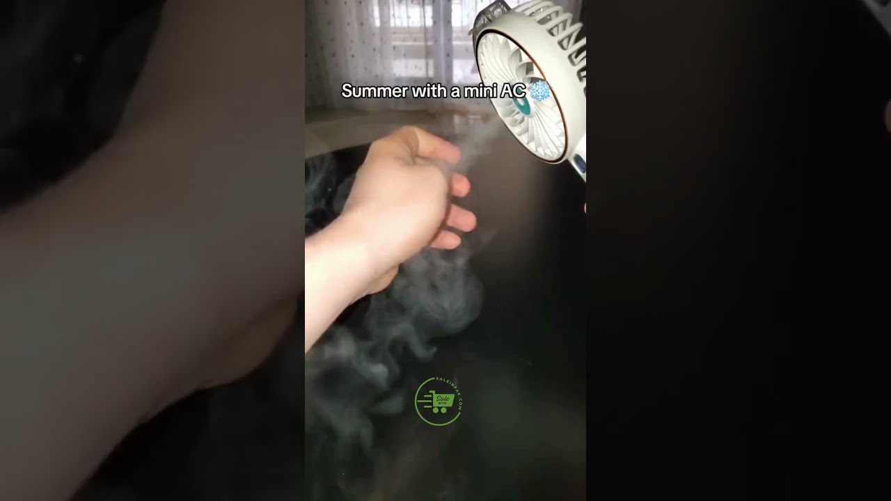Mini AC Cooling Fan🌬️❄️ 