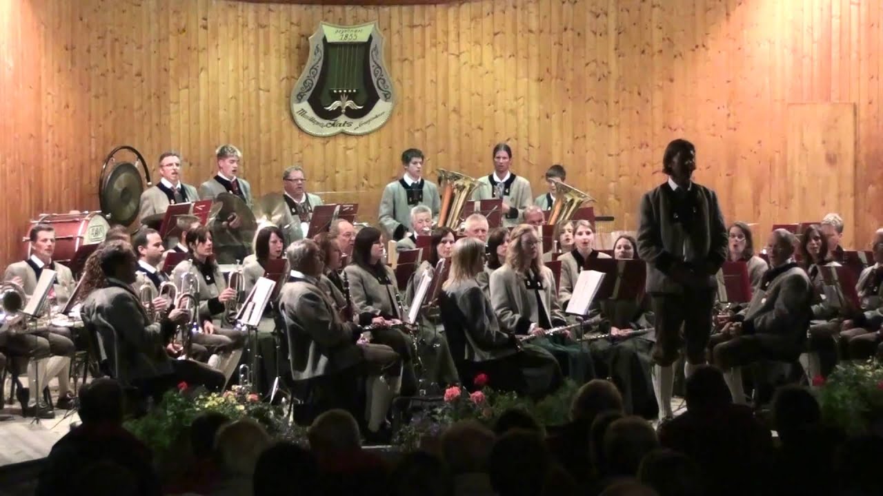 Trachtenmusikkapelle Kals am Grossglockner Abendkonzert Mein schönes Land Tirol 3.9.2010