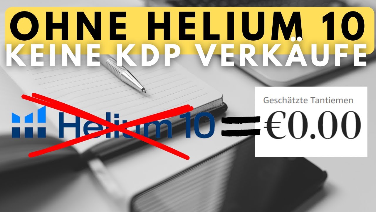 Diese 3 Helium 10 Funktionen sind unerlässlich um mit Amazon KDP Geld ...