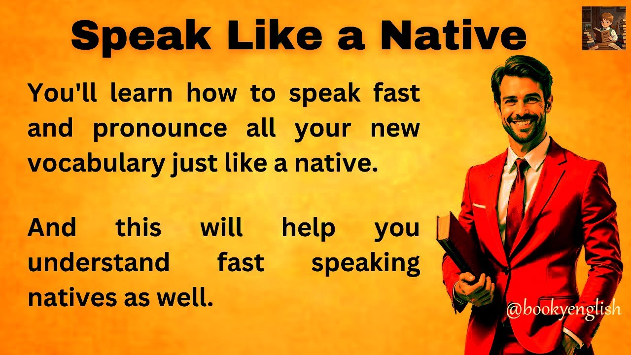 BOOKY ENGLISH | Speak Like a Native | Graded Reader | Improve Your ...