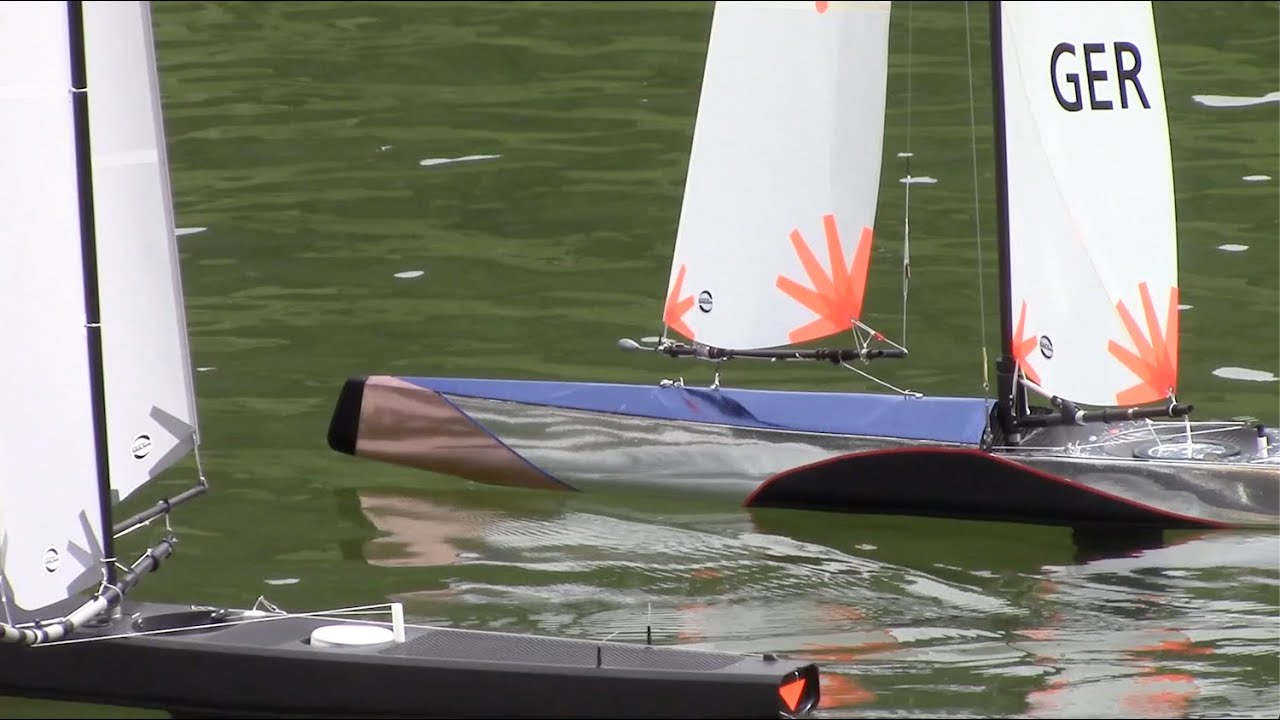 ⁣10R GothiX with „new clothes“. A-Rigg from M boat as 10R B Rigg (RC sailing)