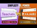 Teachable vs Kajabi — Course Creation Platforms Compared for Online Educators | Site Insights