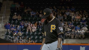 PIT@NYM: Volquez fans six over five frames