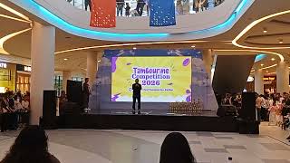 Acara pak panitia memimpin doa fstvl tambourine Kalbar competition dicntr atrm gaia bm ry city mall 