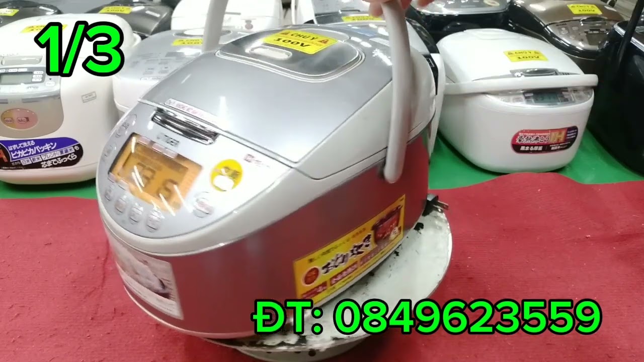 Báo giá nhanh 7 mẫu nồi cơm Nhật nội địa. Ngày 1/3/2026