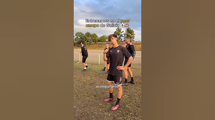 ENTRENAMOS en el PEOR CAMPO de GALICIA !!! 😱⚽️ #españa #futbol #viral #humor