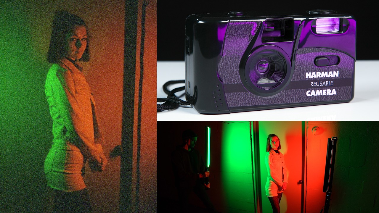 Harman Resuable Camera Examples Colorful Model Photography with a Harman Reusable Film Camera - FILM ...
