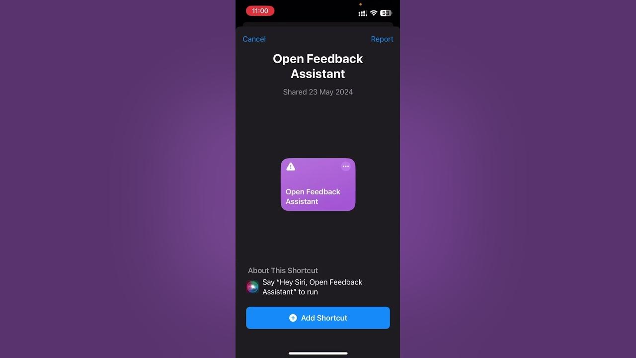 How to open Feedback Assistant on your iOS device