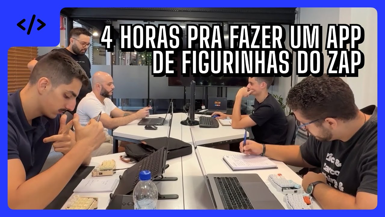 CRIEM UM APLICATIVO PRA FIGURINHAS DE WHATSAPP - Hacklab da Codecon #2